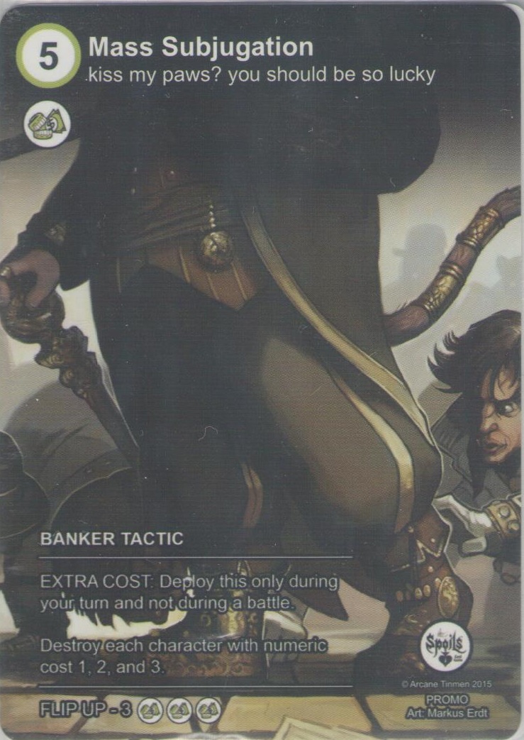 Full Art Promo - Mass Subjugation Foil